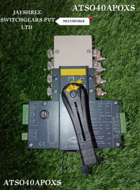 Hpl Automatic Changeover Switch 40A 4 Pole ATS0404POXS 40A